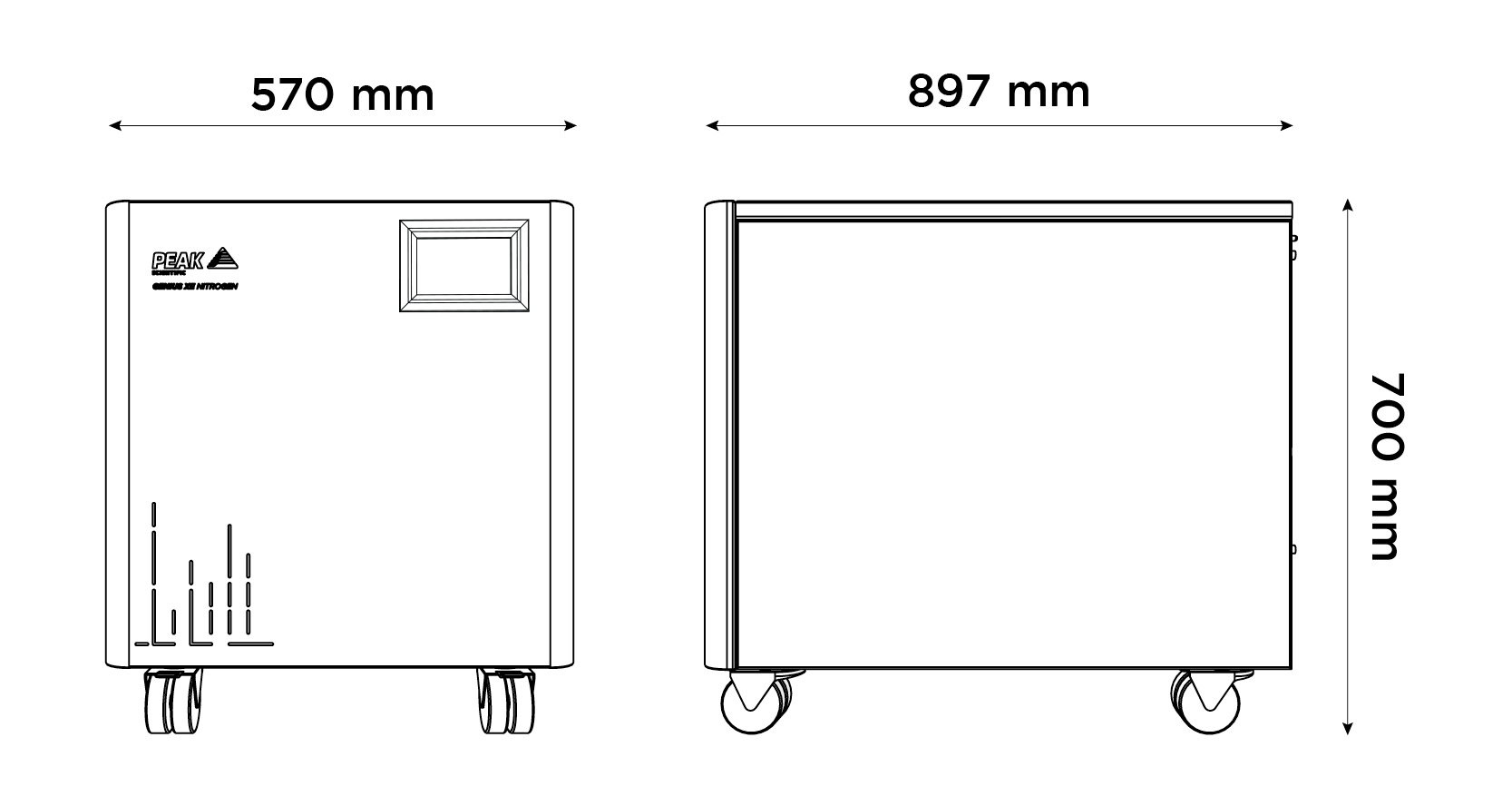 Genius XE QSD Dimensions 01