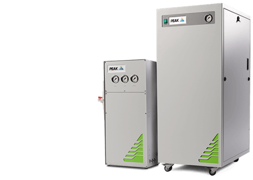 Infinity Series of Nitrogen Gas Generators that  are specifically designed for LCMS, SCMSMS, Turbovap, ELSD and NMR applications.
