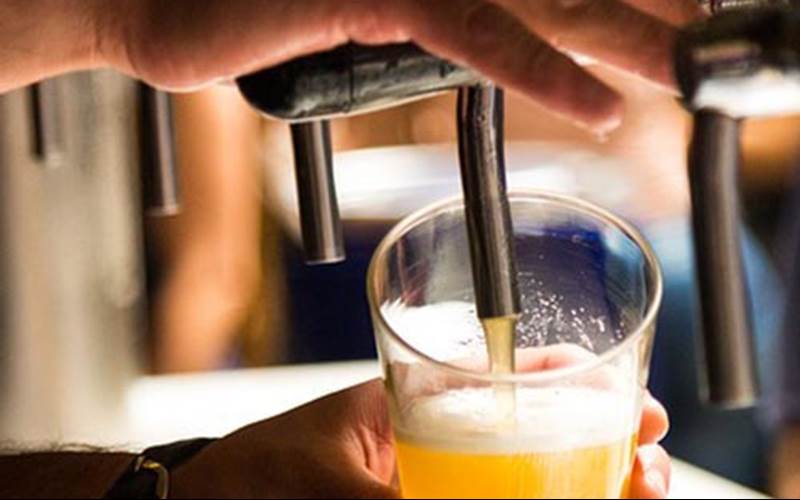 Beer tap image